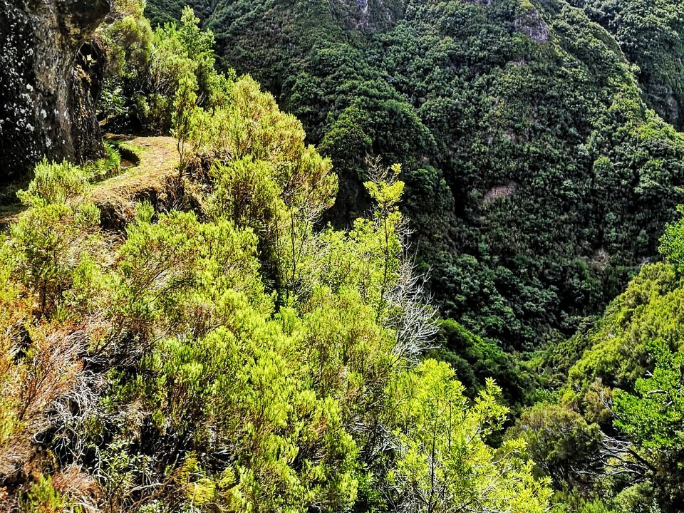 Historic mountain path connecting ancient rural settlements across the northern valleys